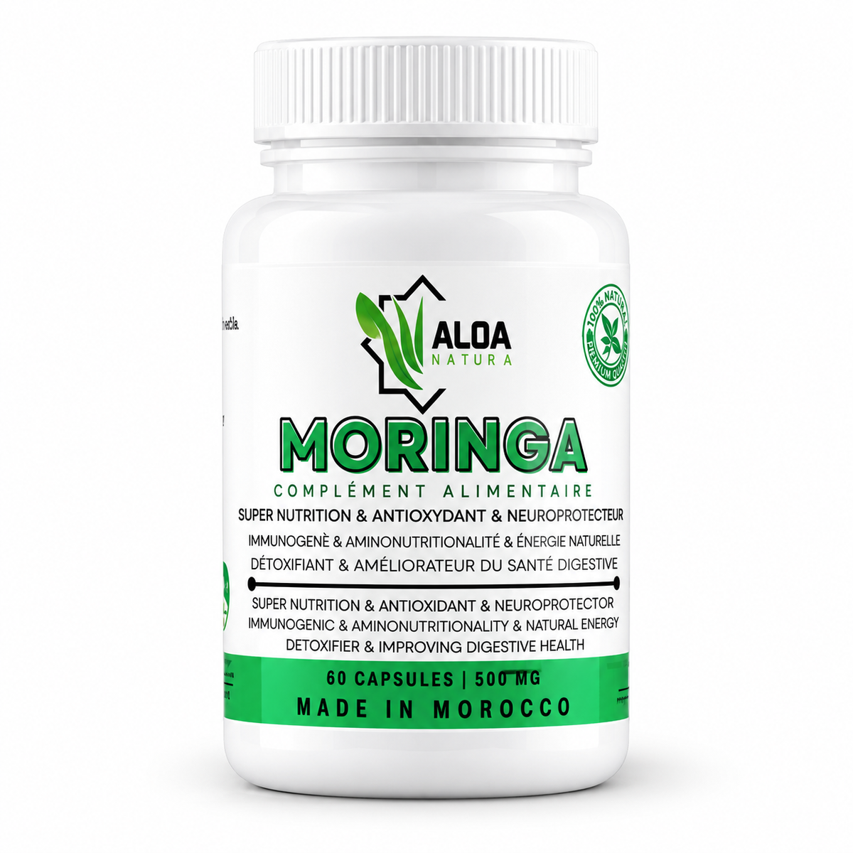 Moringa 300 mg – 60 Capsules