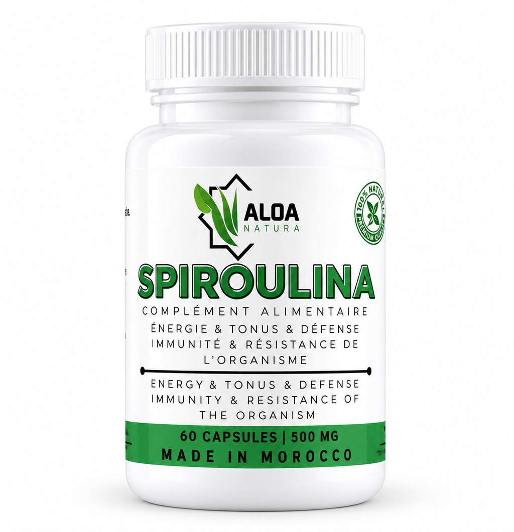 Spiruline 400 mg – 100 Comprimés