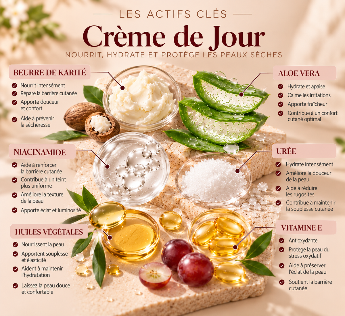 Crème de Jour Peaux Sèches – 50 ml