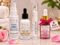 YMA Cosmetics - Pack Rituel Éclat & Jeunesse, crème PureSkin, sérum Sublimage, sérum contour des yeux et blush offert