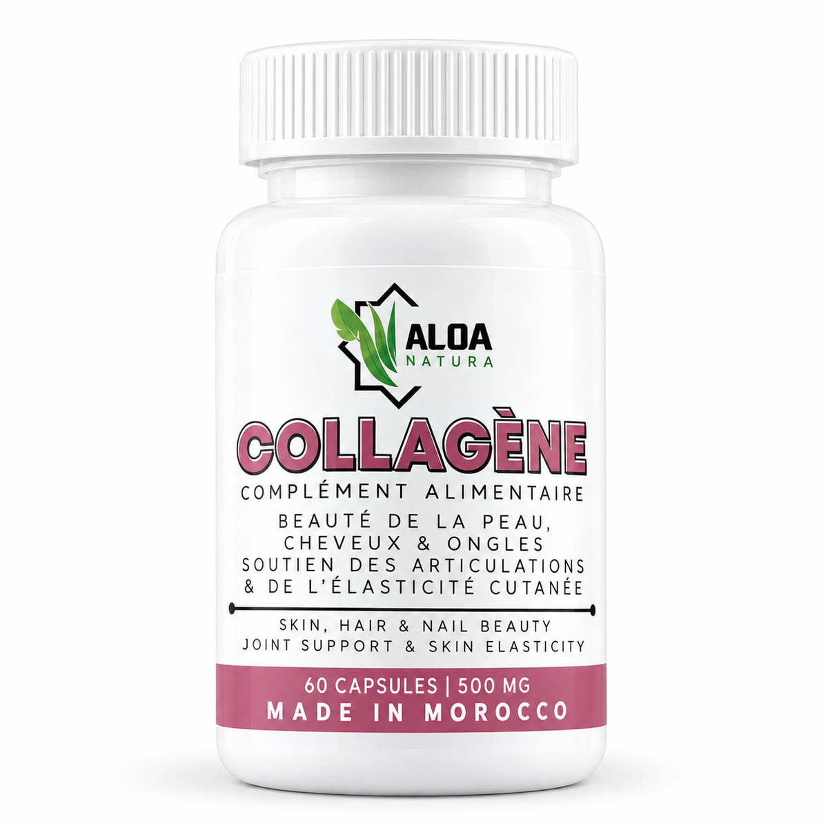 Collagène Peptides Marins – 60 Capsules
