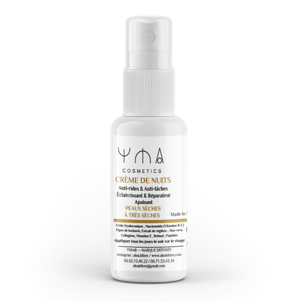 Crème de Nuit  Anti-Âge & Éclat