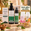 Pack YMA Dermo-Scalp Shampoing Réparateur Sérum Silk Repair et déodorant Yara ou Mangue offert