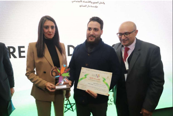Remise d’une distinction lors de la Semaine nationale de l’artisanat