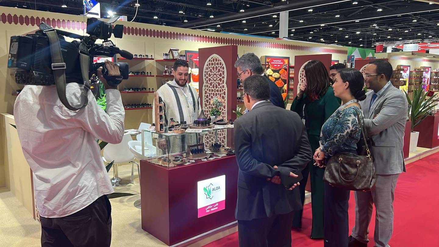 Présence d’ALOA BIBEN lors d’un salon international à Abu Dhabi